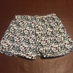 Vtg Disney Boxers Rare Goofy Print XL